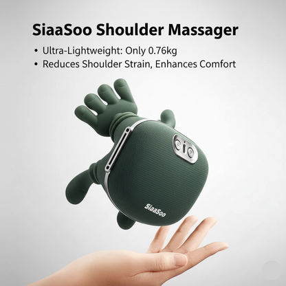 Electric Neck And Shoulder Muscle Massager Wireless Shoulder And Back Kneading Massage Shawl Neck Masajeador Relax Pain Relief